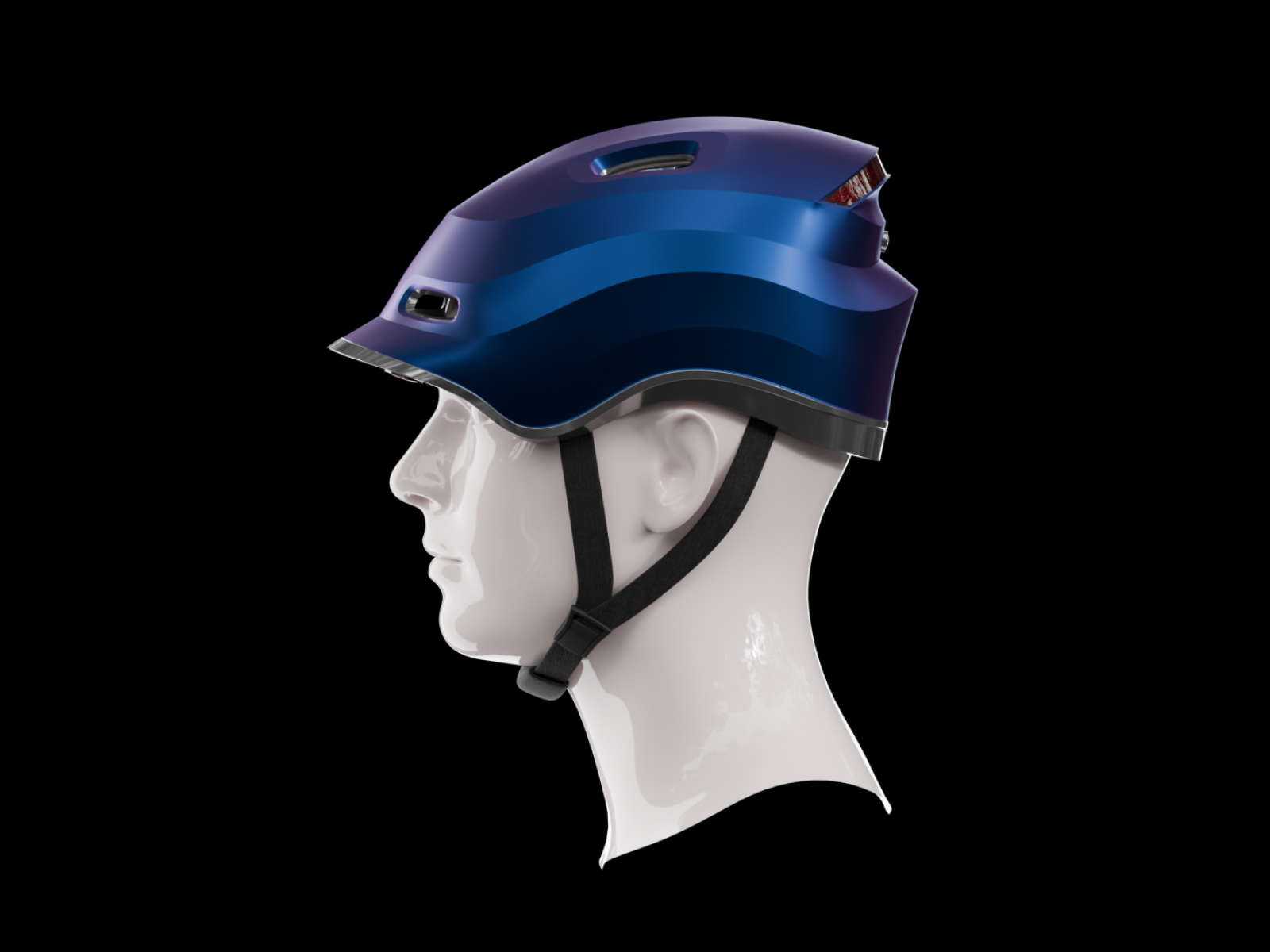 SafeSense bike safety render